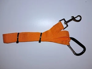Orange Seat Belt Training Leash For Large Dog / Pets. - Picture 1 of 9