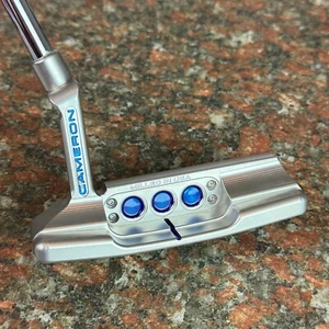 Scotty Cameron 2025 Studio Style Newport 2 Custom Trans Blue Paint 34"/354g - Picture 1 of 10
