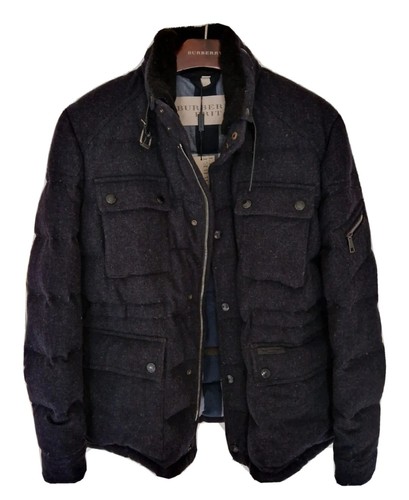 Uomo **BNWT** BRIT by BURBERRY puffer duffle giacca cappotto. Taglia grande. Prezzo consigliato £ 1.490