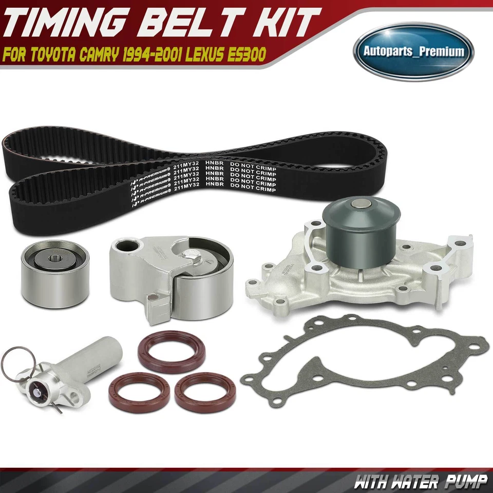 Kit de correa de distribución y bomba de agua para Toyota Camry 1994-2001 Lexus ES300 1994-2001 Foto 1 de 4