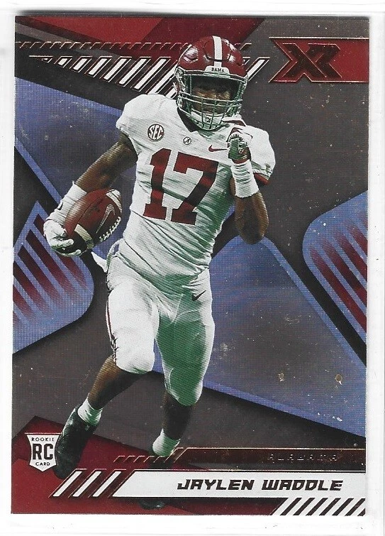 Jaylen Waddle Miami Dolphins Alabama 2021 Panini Chronicles Draft Pick XR BRONZE - Image 1 of 1