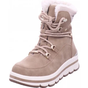 Tom Tailor Damen Stiefelette in Beige