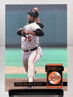 1993 Donruss Alan Mills #214 Baltimore Orioles Baseball Card - Image 1 of 4
