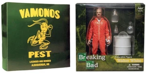MEZCO Breaking Bad Figure Deluxe Walter White Orange Hazmat Suit (Exclusive) - Picture 1 of 4