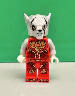 Lego Worriz sem armadura minifigura de Chima Worriz conjunto de bicicleta de fogo 30265 - Imagem 1 de 4