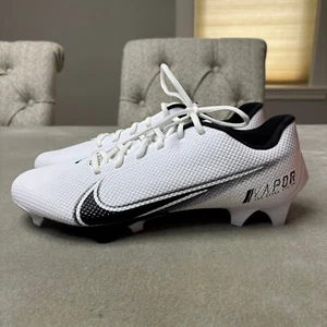 Nike Vapor Edge Pro 360 Speed Mens Sz 11 Wide White Football Cleats CV6350-100 - Picture 1 of 9
