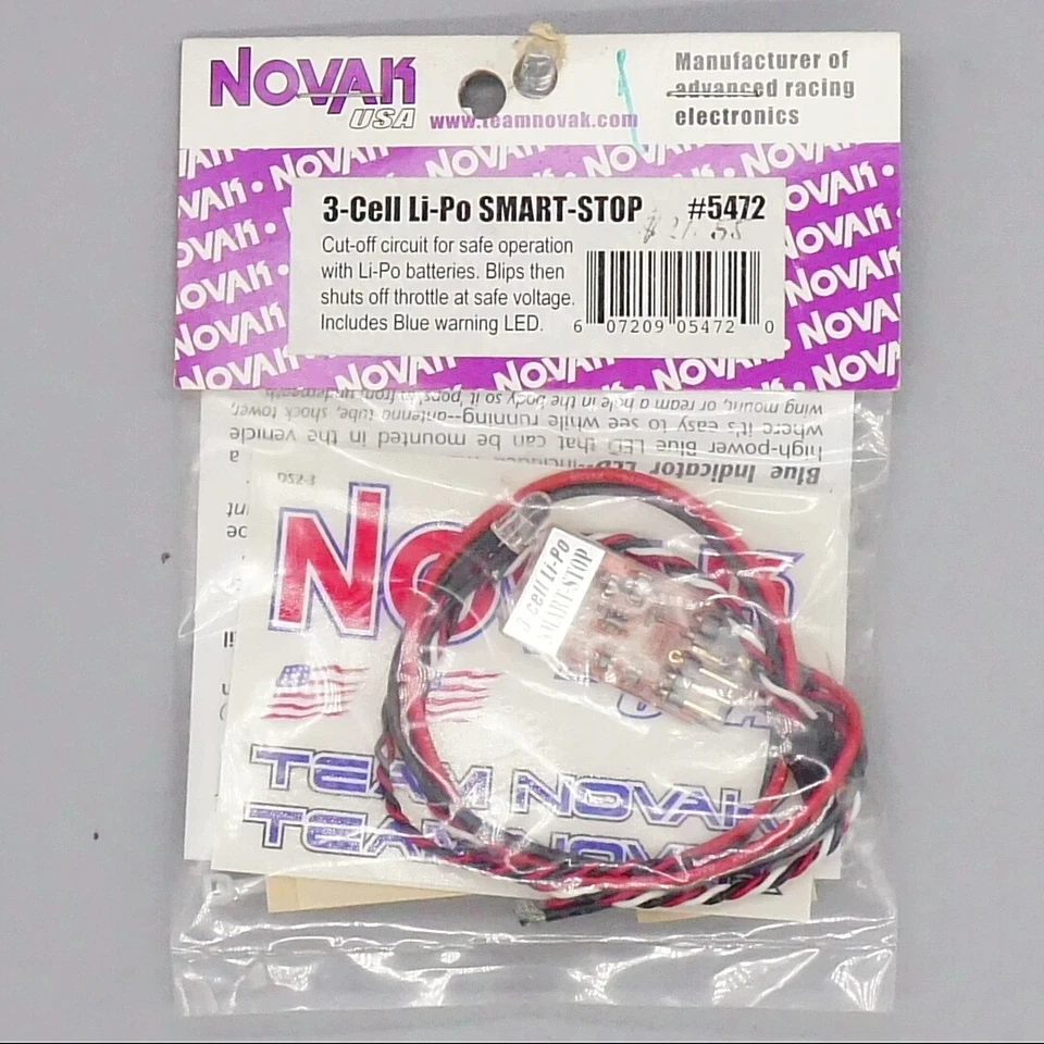 Novak 3-Cell Smart-Stop Li-Polymer Abschnitt Modul 5472 - Bild 1 von 1