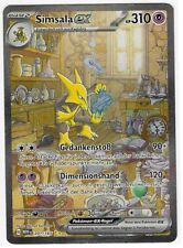 Pokemon Karte | Simsala EX 201/165 | Deutsch | SPECIAL ILLUSTRATION | NM | 151