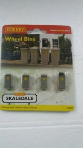 Hornby Skaledale - OO Gauge - Wheel Bins (4) - R8577 (with backing card) - Picture 1 of 2