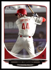 2013 Bowman Draft Picks & Prospects BDPP46 Jake Sweaney Phillies  Baseball Card