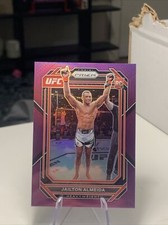 2023 Panini Prizm UFC Jailton Almeida Purple Prizm /149 RC ROOKIE #197