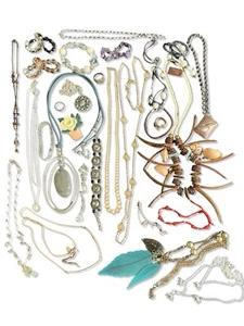 Vintage Boho Women’s Jewelry Lot Bracelet Necklace Bohemian AS SHOWN! LB868 - Picture 1 of 15