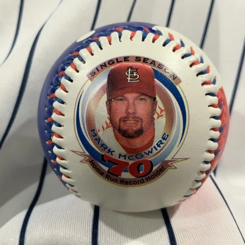Mark McGwire 1998 70 Hr Record baseball collectible ball limited edition Cover