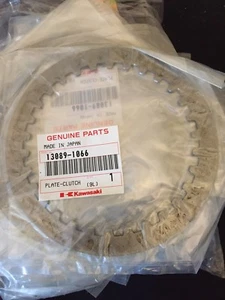 Kawasaki NOS NEW 13089-1066 Clutch Plate KX ZX KX250 ZX750 Ninja 1987-2007 - Imagen 1 de 2