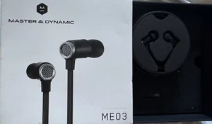 Master & Dynamic ME03 High Performance Mic In-Ear Earphones NEW In Box - Picture 1 of 6