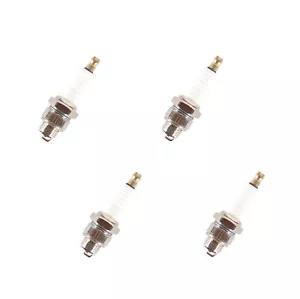 4x Candela di accensione per motozappa artigianale 6,5 HP motore B&S modello 121432-0124-E1 - Foto 1 di 2