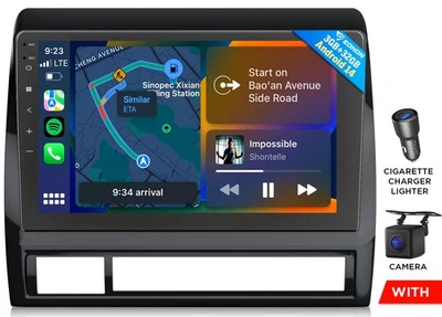 CAM+For Toyota Tacoma 2008 2009 2010 Android 14 CarPlay Car Stereo Radio GPS DSP - Image 1 of 4