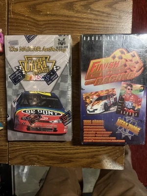 Sealed Nascars NASCAR Box Fleer Ultra Finish Line Full Box Sealed Jeff Gordon  - Image 1 of 4