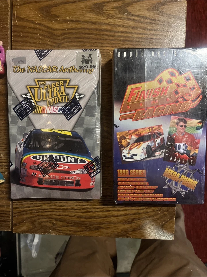 Sealed Nascars NASCAR Box Fleer Ultra Finish Line Full Box Sealed Jeff Gordon  - Image 1 of 4