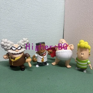 Captain Underpants George Harold Principal Old Crane 4.3inch Toy Set No Box - Picture 1 of 13