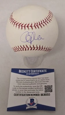 Cliff Lee Signed Official MLB Baseball Beckett Philadelphia Phillies Tx Rangers - Image 1 of 4