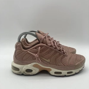 Womens Size 7.5 2017 Nike Air Max Plus Particle Pink Running Shoes 605112-603 - Picture 1 of 9