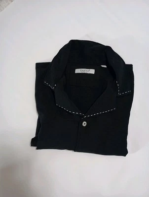 Bruno Milano Men's Size M Button Down Short  Sleeve white Stitch - Image 1 of 4