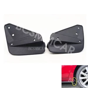 Fit For Mazda 3 2019-2024 Hidden Wheel Mudguards Mudflaps Black Car Rear Fender - Picture 1 of 6