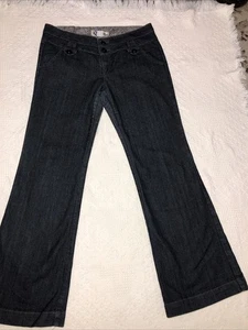 Boom Boom Damenjeans weites Bein dunkelblau Denim Größe 15 Schrittlänge 31 - Bild 1 von 13