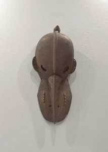 Papua New Guinea Mask Mosquito Barak Tribe Wood Hunting Ceremonial Mask - Picture 1 of 4