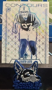 2024 Panini Phoenix - Contours Laiatu Latu #CON-LLU (RC) - Colts - Picture 1 of 2