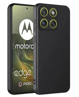 Coque pour Motorola Edge 70 5G - housse etui silicone gel fine + verre trempe -  - Photo 1/4