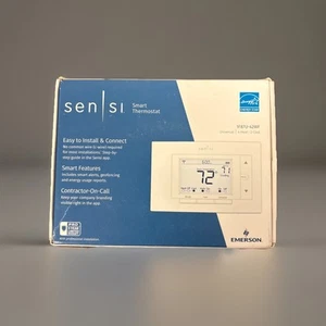 Emerson Sensi 1F87U-42WF Smart Programmable Wi-Fi Thermostat, 4H/2C - Picture 1 of 2