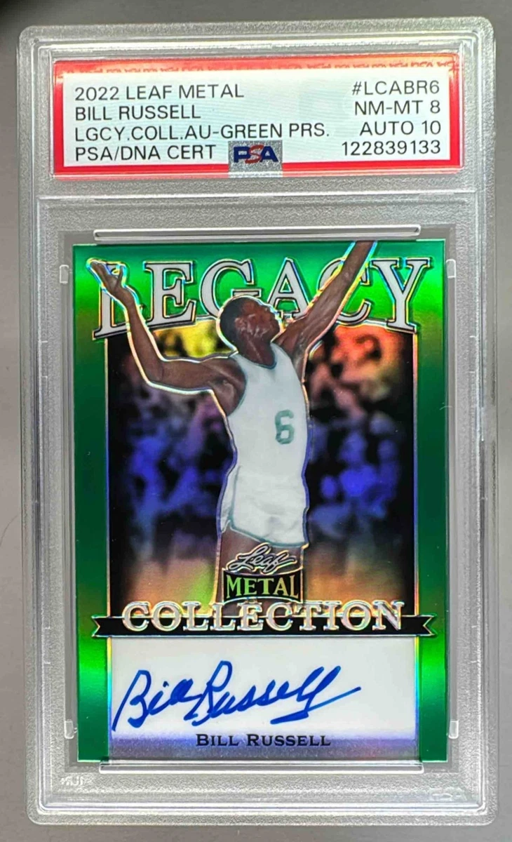 Bill Russell Autographed Basketball Trading Cards for sale | eBay