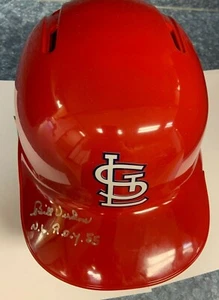 BILL VIRDON Signed Auto FULL SIZE BATTING HELMET "1955 NL ROY" St Louis Cardinal - Bild 1 von 10