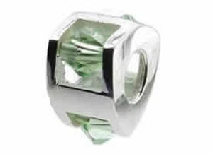 Charm. Sammelarmband. Bead. Bettelarmband. 925er Silber. Glasschliffsteine - Picture 1 of 1