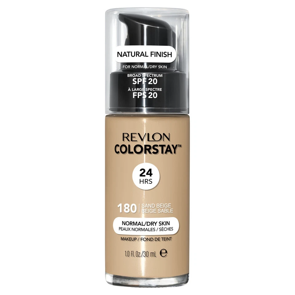 Revlon ColorStay Foundation SPF20 180 Sand Beige 30ml für trockene Haut - Bild 1 von 1