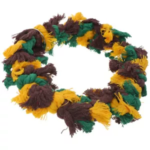 Parrot Hanging Swing Bird Swing Bar Parrot Bite Toy Rope Swing - Picture 1 of 12