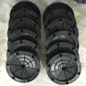 SOPORTE PARA CAÑA DE PESCAR PAQUETE DE 12 OJALES NEGRO SOPORTE PARA CAÑAS 6685 4 PULGADAS OD PORTACAÑAS - Imagen 1 de 1
