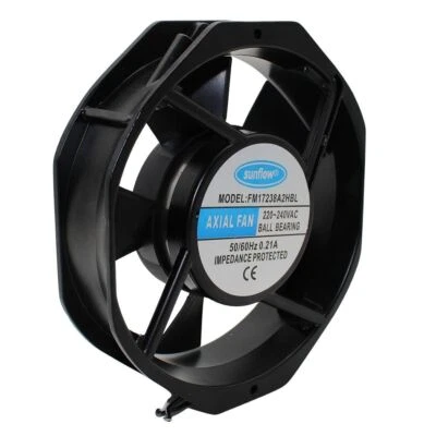 Lüfter Ventilator 230V im Metallgehäuse Flügelraddurchmesser Ø 150mm - Bild 1 von 4