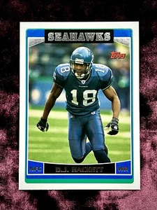 DJ Hackett 2006 Topps #95 MINT Seattle Seahawks Legends Jersey Colorado Prime SP - Picture 1 of 2