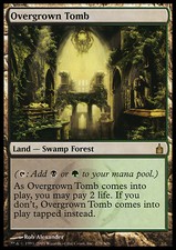 Overgrown Tomb X (1) Ravnica City of Guiil MTG  Ex/NM (RG) 4RCards