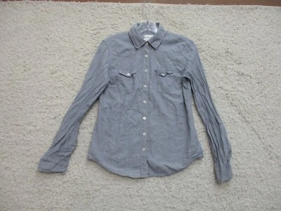 Camisa Aeropostale Abotonada Mediana Adulto Azul Manga Larga Informal Algodón Niños M Foto 1 de 4