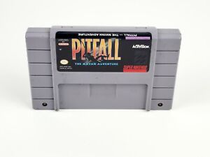 Pitfall Mayan Adventure Super Nintendo SNES Original Authentic Retro Classic!