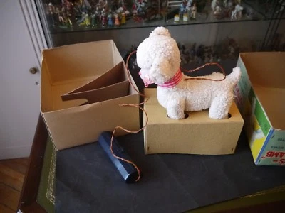 JOUET ANCIEN BATTERY TOYS MARYS-LITTLE LAMB MOUTON MÉCANIQUE - Photo 1/4