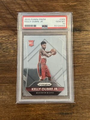 PSA 10 2015-16 Panini Prizm Kelly Oubre Jr. Base RC Rookie #309! - Image 1 of 2