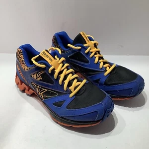 Reebok Zigtech Men's Sz. 5.5M Orange Blue & Black Training Running Shoes, Exc - Picture 1 of 7
