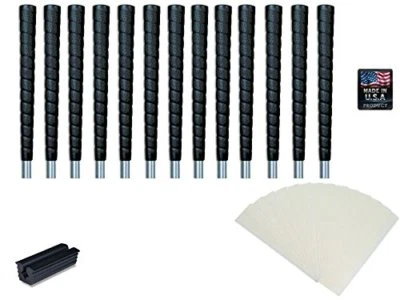 13 Tacki-Mac Jumbo Size Pro Tour Wrap Golf Grip Kit (13 Grips+Tape+Clamp)