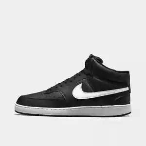 Nike Court Vision Mid NN negro/blanco - talla 8 - Imagen 1 de 6