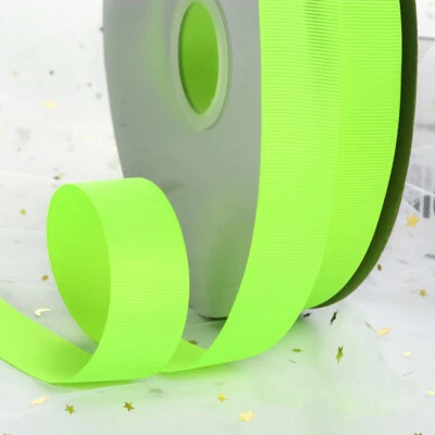 Cinta de grosgrain de color liso 91M carrete completo - 2 cm 2,5 cm 4 cm de ancho - 35 colores Foto 1 de 3